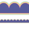 We Stick Together Purple Scalloped Border