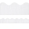 White Scalloped Bordette®