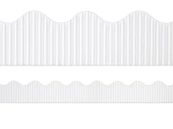 White Scalloped Bordette®