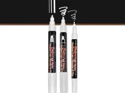 White Wet-Erase Chalk Markers - Set of 3