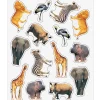 Wild Animal Photo Stickers