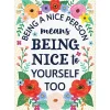 Wildflowers Being a Nice Person Poster
