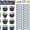 Wildflowers Birthday Bulletin Board Set