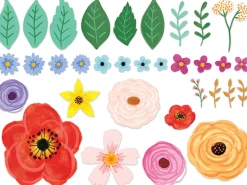 Wildflowers Bulletin Board Set