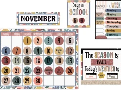 Wonderfully Wild Calendar Bulletin Board Set