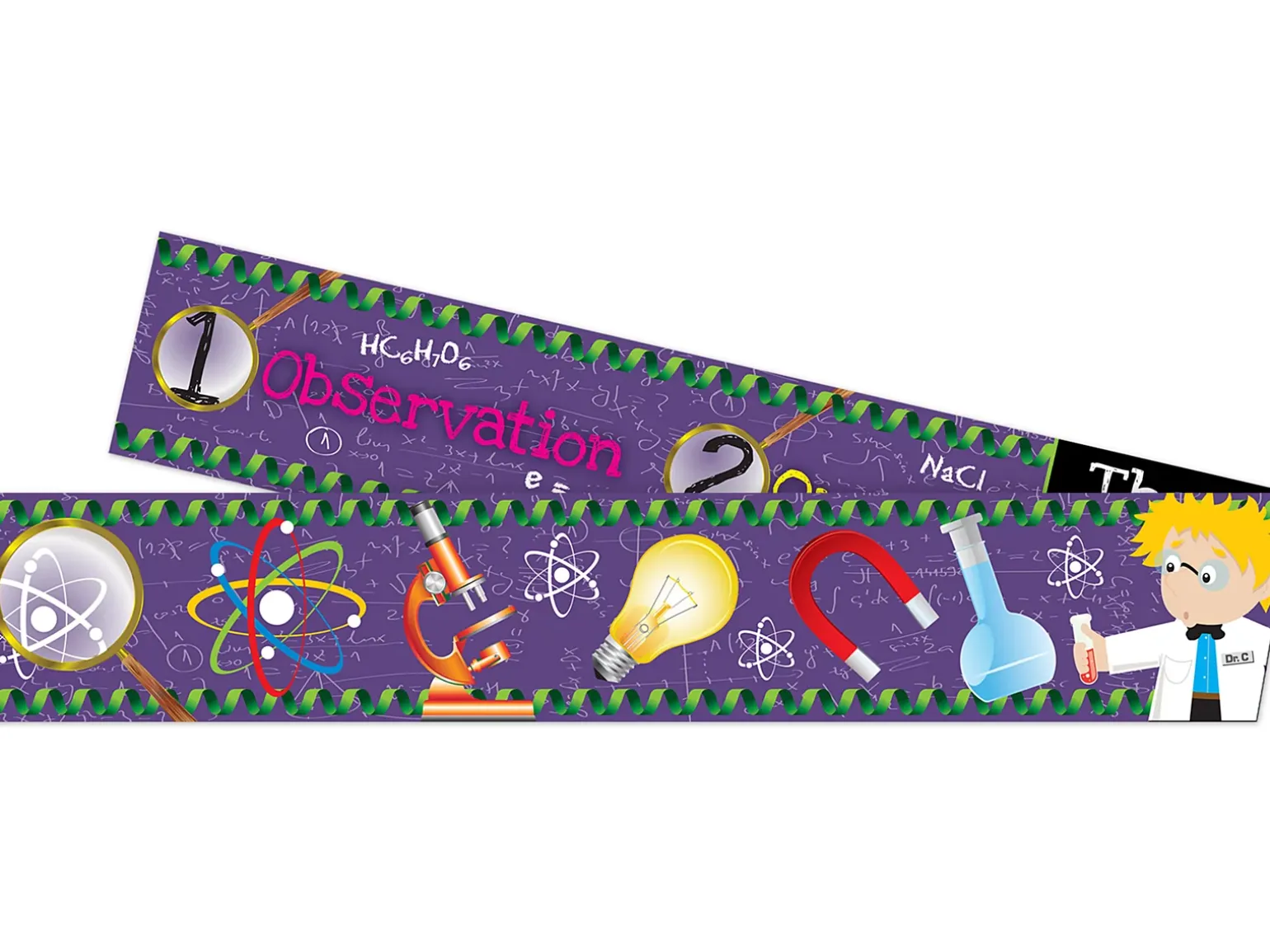 Wonders of Science Double-Sided Border