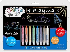 Wonder Stix™ Write & Wipe Place Mat Kit
