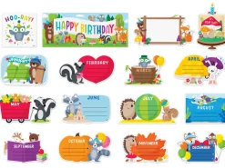 Woodland Friends Birthday Bulletin Board Set