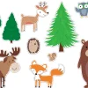 Woodland Friends Jumbo Animals Bulletin Board Set