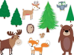 Woodland Friends Jumbo Animals Bulletin Board Set