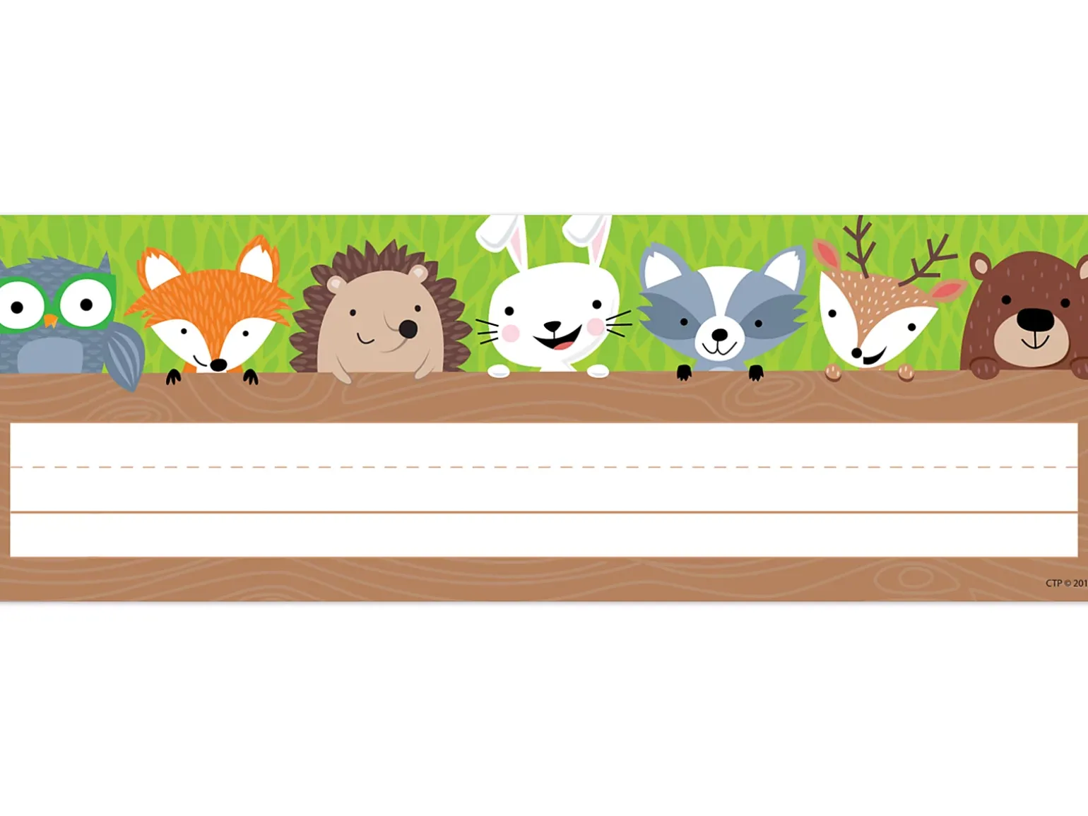 Woodland Friends Nameplates