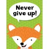 Woodland Friends Never Give Up Poster