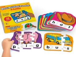 Word Building Puzzles - 3-Letter Words