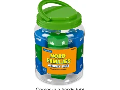 Word Families Giant Activity Dice