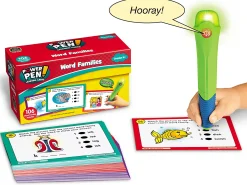 Word Families Power Pen!® Quiz Cards