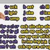 Word Family Magnets