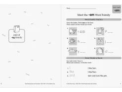 Word Family Workbook