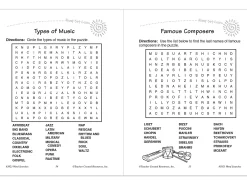 Word Searches Workbook - Gr. 3