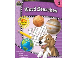 Word Searches Workbook - Gr. 3