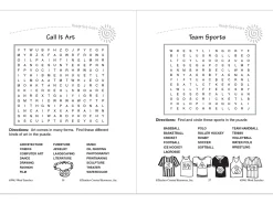 Word Searches Workbook - Gr. 1