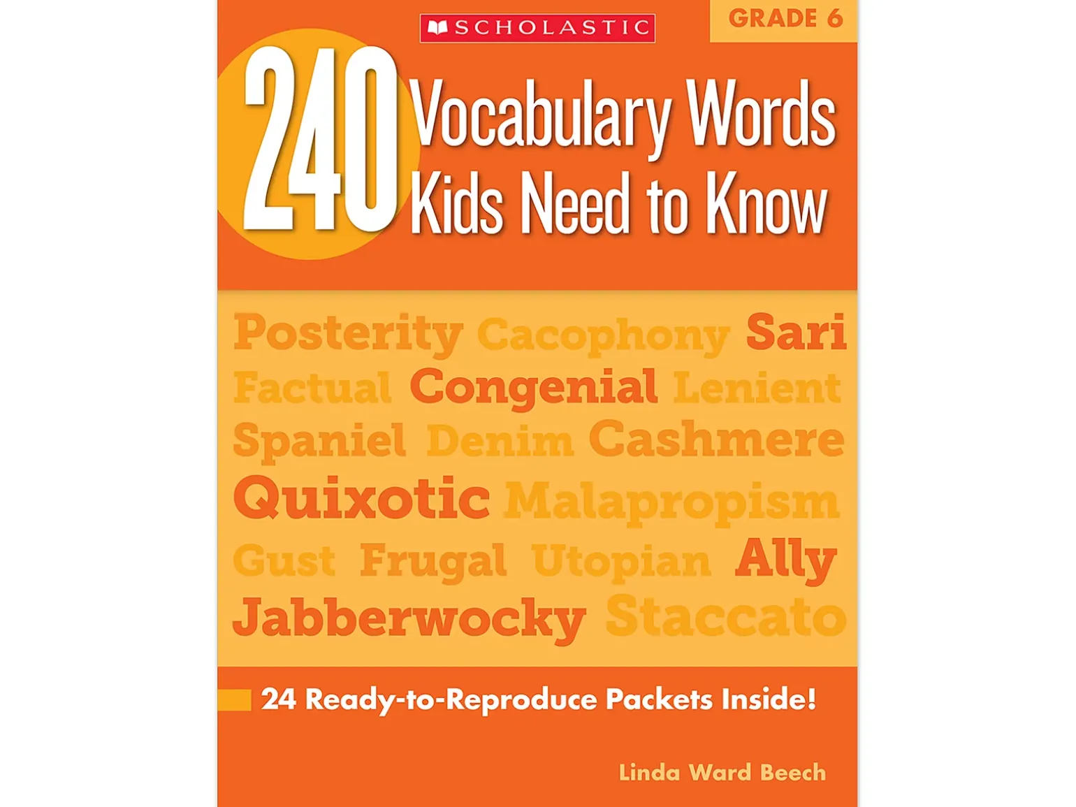240 Words Kids Need to Know Workbook - Gr. 6