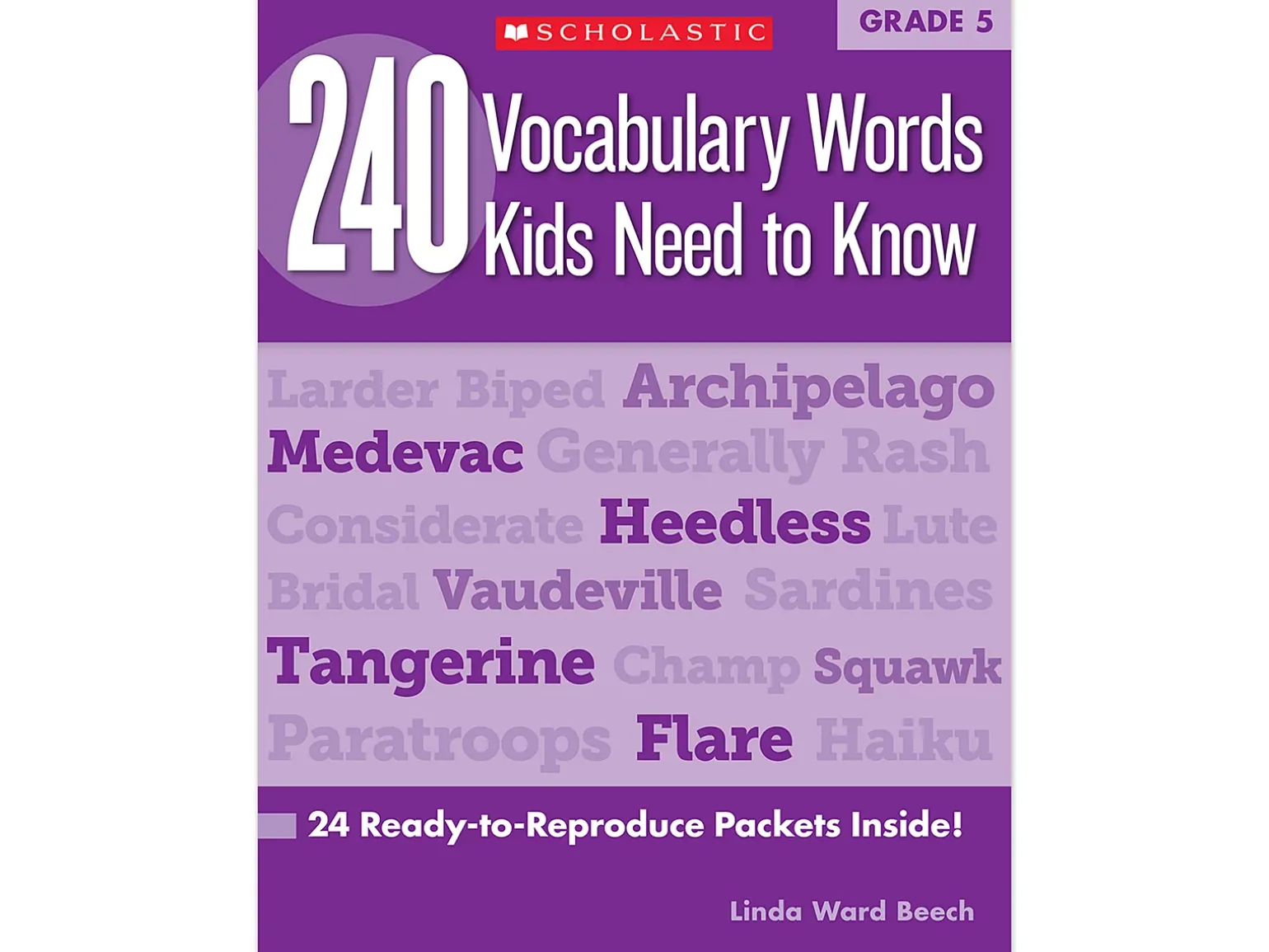 240 Words Kids Need to Know Workbook - Gr. 5