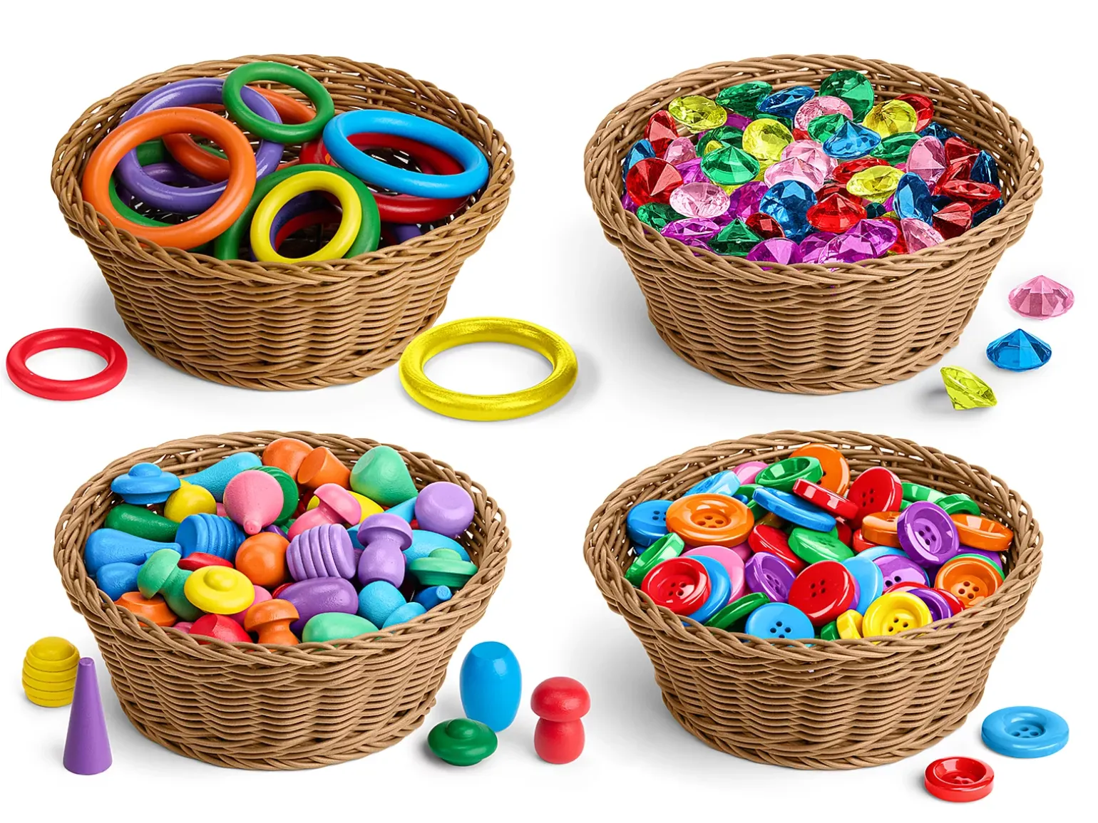 World of Color Loose Parts Discovery Kit