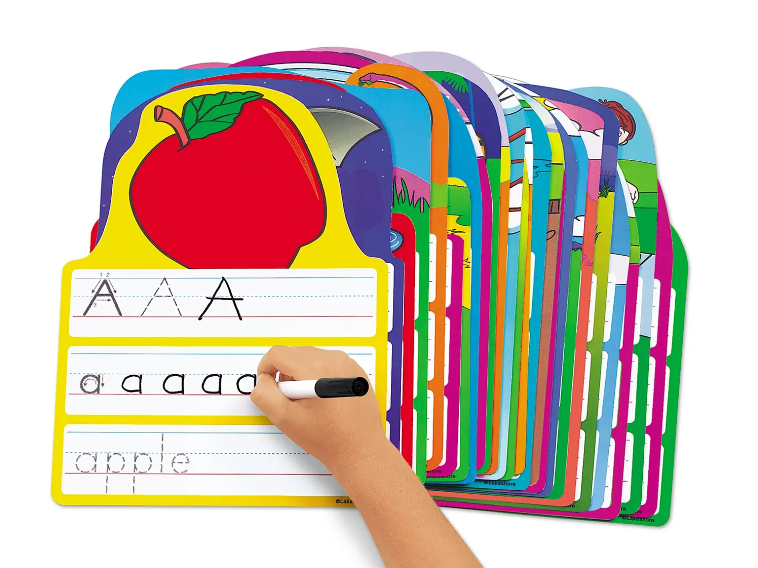 Write & Wipe Alphabet Practice Cards