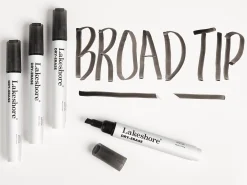 Write & Wipe Broad-Tip Markers