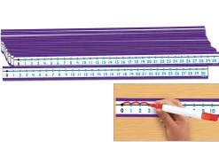 Write & Wipe Student Number Lines - Set of 30