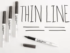 Write & Wipe Thin-Line Markers