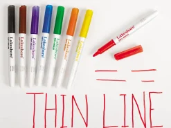 Write & Wipe Thin-Line Markers