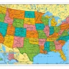 Write & Wipe U.S.A. Wall Map