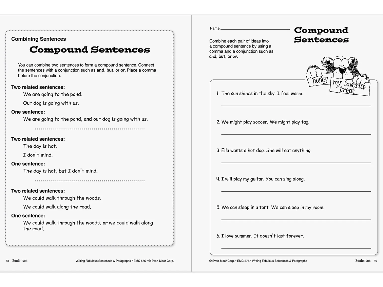 Writing Fabulous Sentences & Paragraphs Workbook