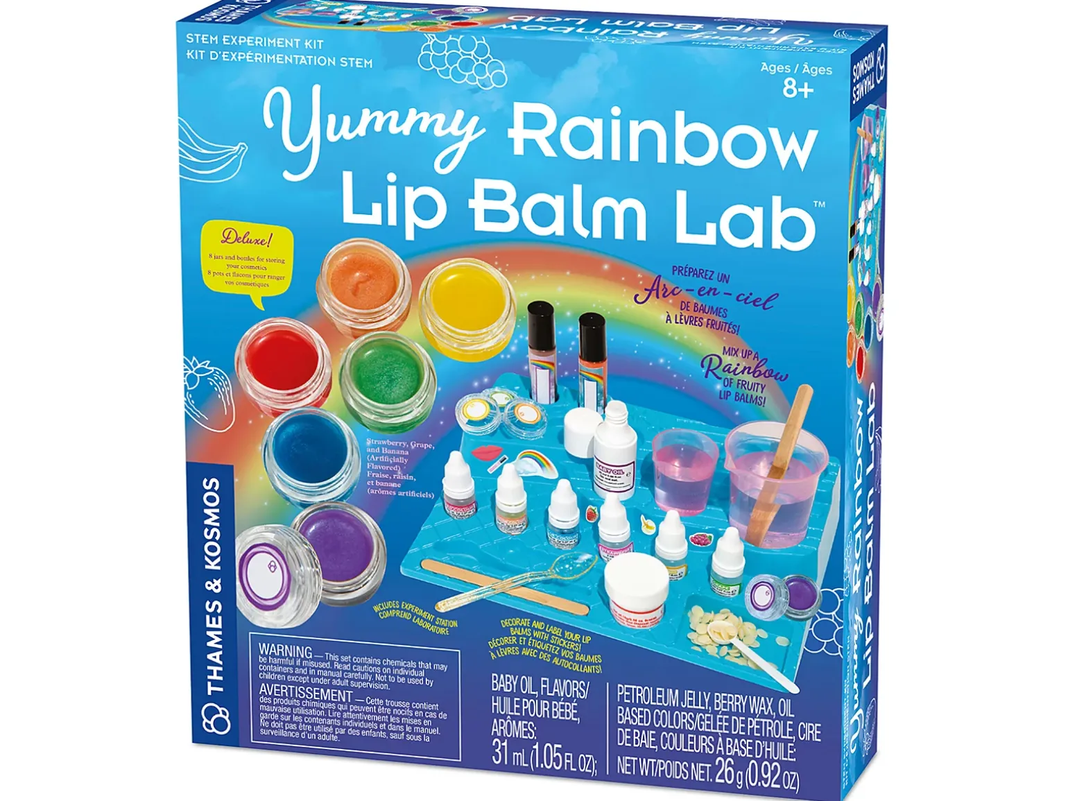 Yummy Rainbow Lip Balm Lab